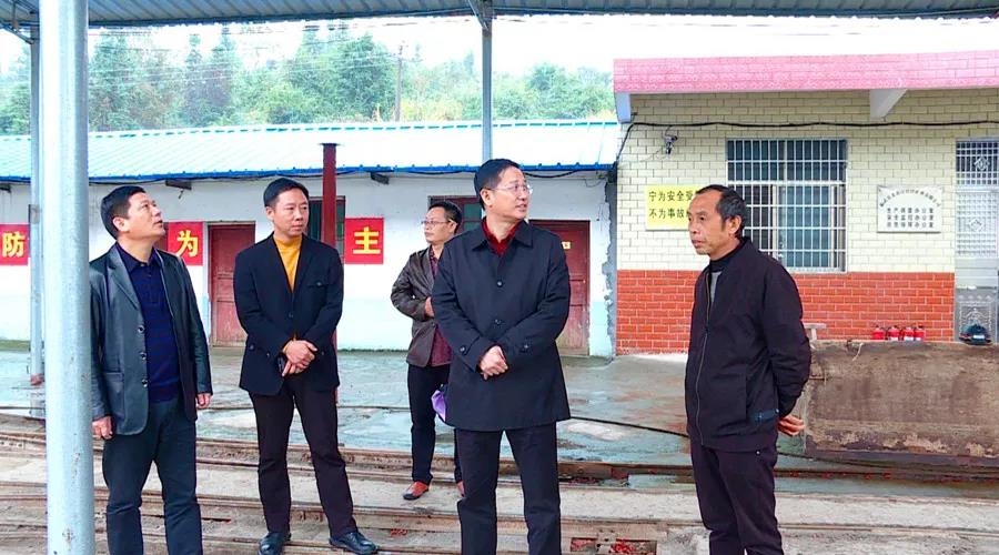 临武县委常委常务副县长吴文明到乡镇检查安全生产工作