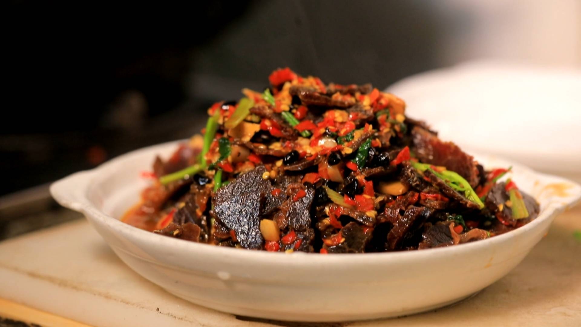 家乡味道:干牛巴