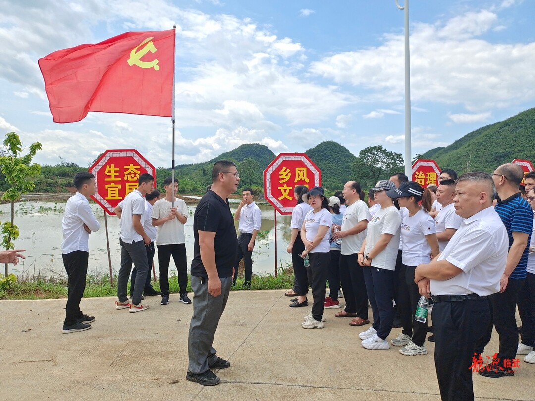临武县花塘乡学党史悟思想促乡村振兴